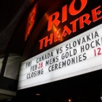 Looking for a Cool Canada Lovefest? Watch Hockey or Closing Ceremonies for Free at Rio Theatre Tonight