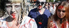 Thousands of zombies invade downtown Vancouver