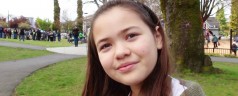 Ta’Kaiya Blaney inspires with a powerful voice at Earth day Vancouver 2013