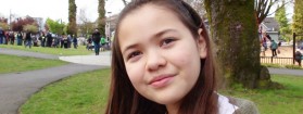 Ta’Kaiya Blaney inspires with a powerful voice at Earth day Vancouver 2013